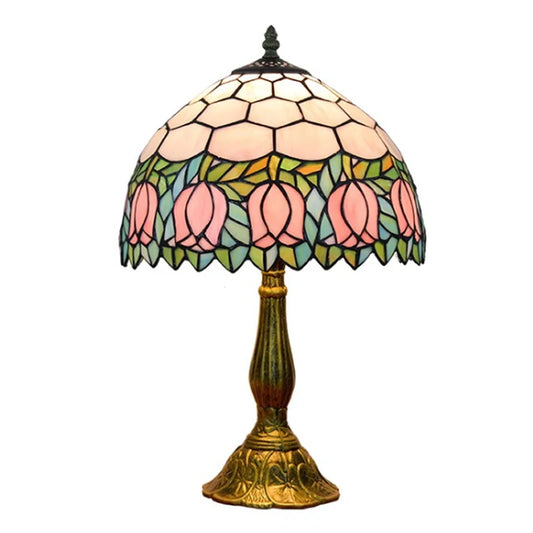 Lampe Tiffany Verte 40 CM